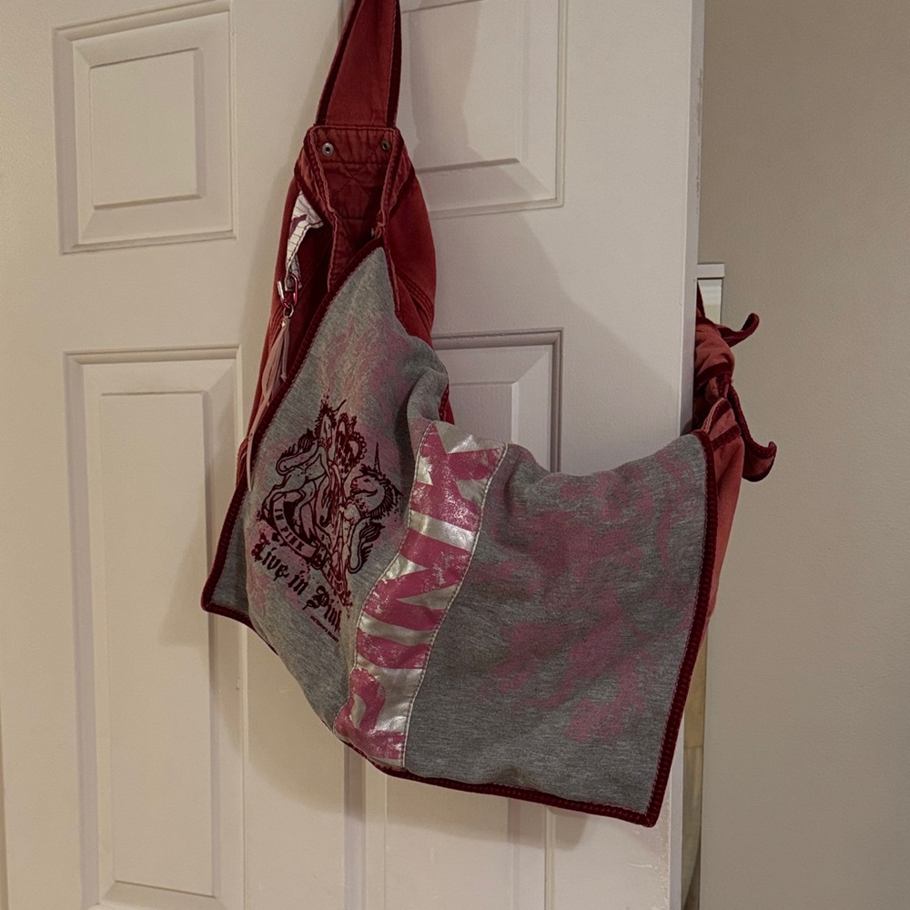 Vintage Victoria secret messenger bag
